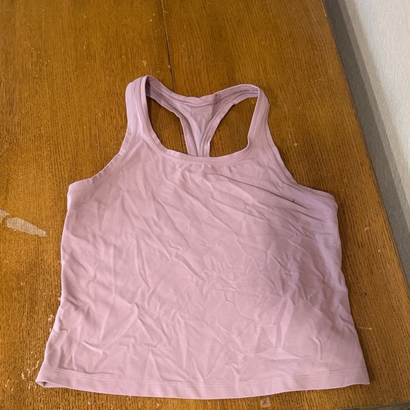 CRZ YOGA Tops - CRZ YOGA Mauve Racerback Tank Top